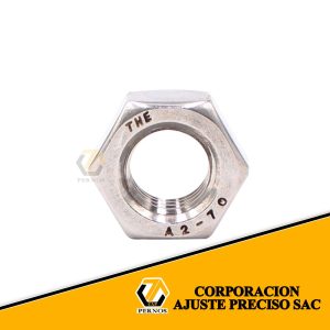 TUERCAS HEXAGONALES INOXIDABLE 304 - DIAMETRO M-6