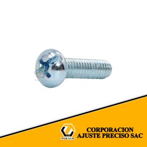 TORNILLOS STOVE BOLT - ZINCADO - DIAMETRO 1/4